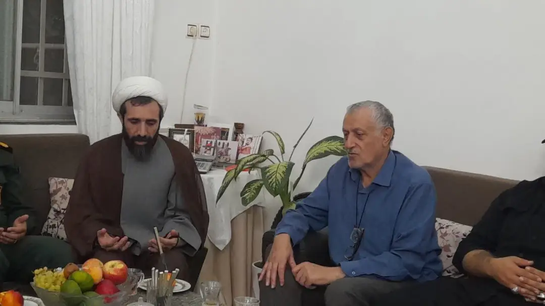 دیدار با رزمنده و جانباز دفاع مقدس، سرهنگ پاسدار حاج تیمور بابایی به مناسبت هفته دفاع مقدس

