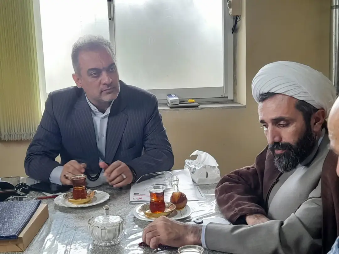 دیدار مسئولان محلی رحیم‌آباد با خیر ارجمند جناب آقای حسن‌پور به مناسبت هفته دولت
