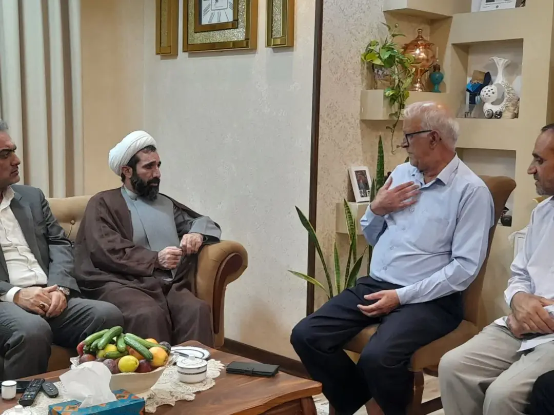 دیدار با رزمنده و جانباز دفاع مقدس، سرهنگ پاسدار حاج کیانوش جعفری به مناسبت هفته دفاع مقدس